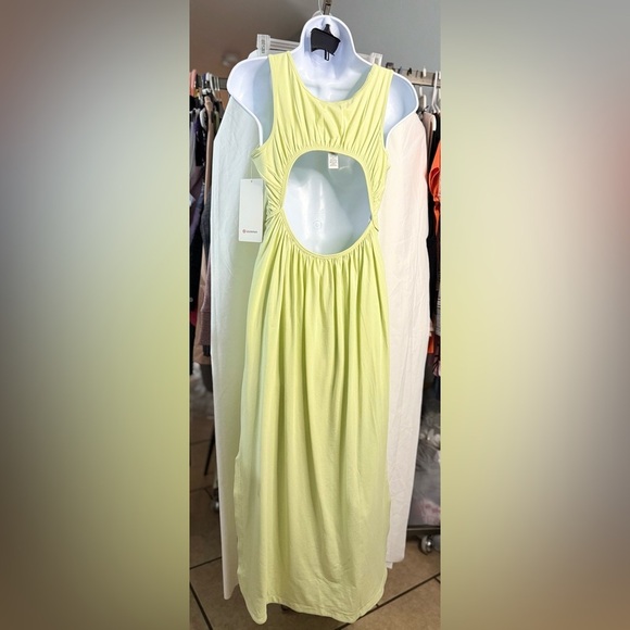 Lululemon‎ Pima Cotton Open-Back Midi Dress Dewy Size 6
NEW WITH TAGS - Picture 5 of 7